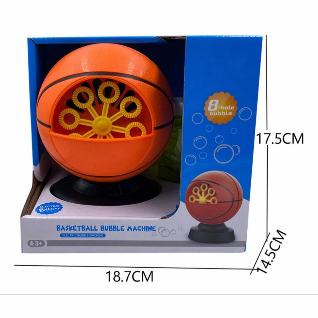 Basketball Automatic Bubble Blowing Machine Toys for Kids