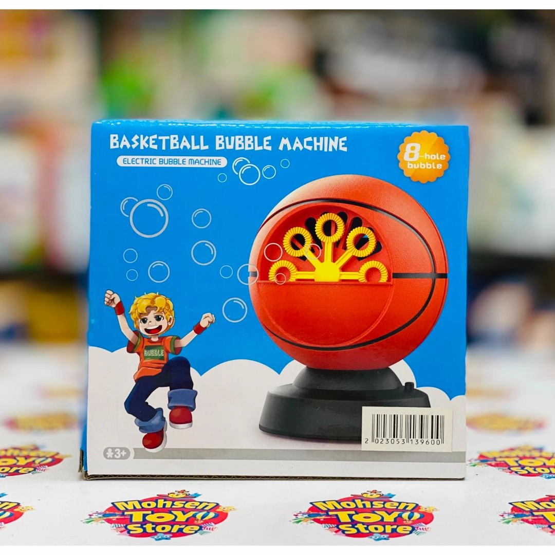Basketball Automatic Bubble Blowing Machine Toys for Kids