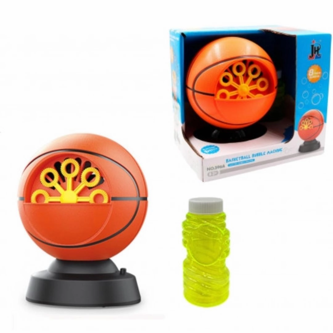 Basketball Automatic Bubble Blowing Machine Toys for Kids