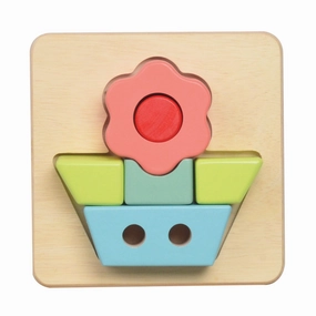 Bass & Bass 3D Wooden Flower