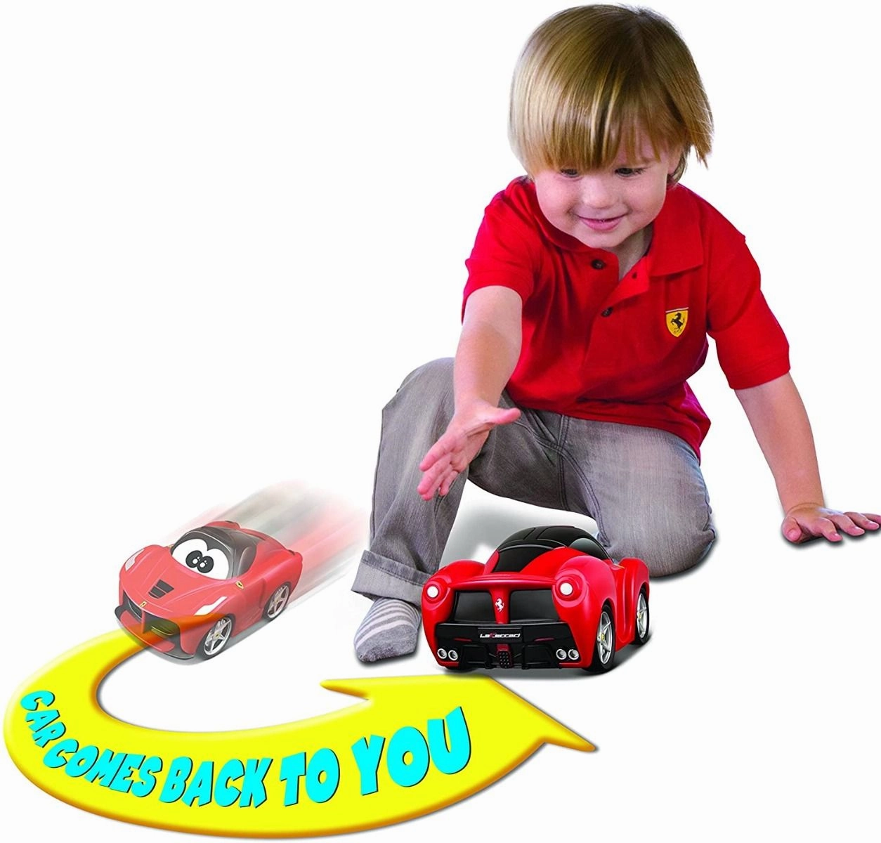 Bb Junior Ferrari U Turns La Ferrari - Red
