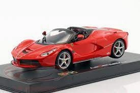 Bburago 1:18 Ferrari Signature Laferrari Car - Red