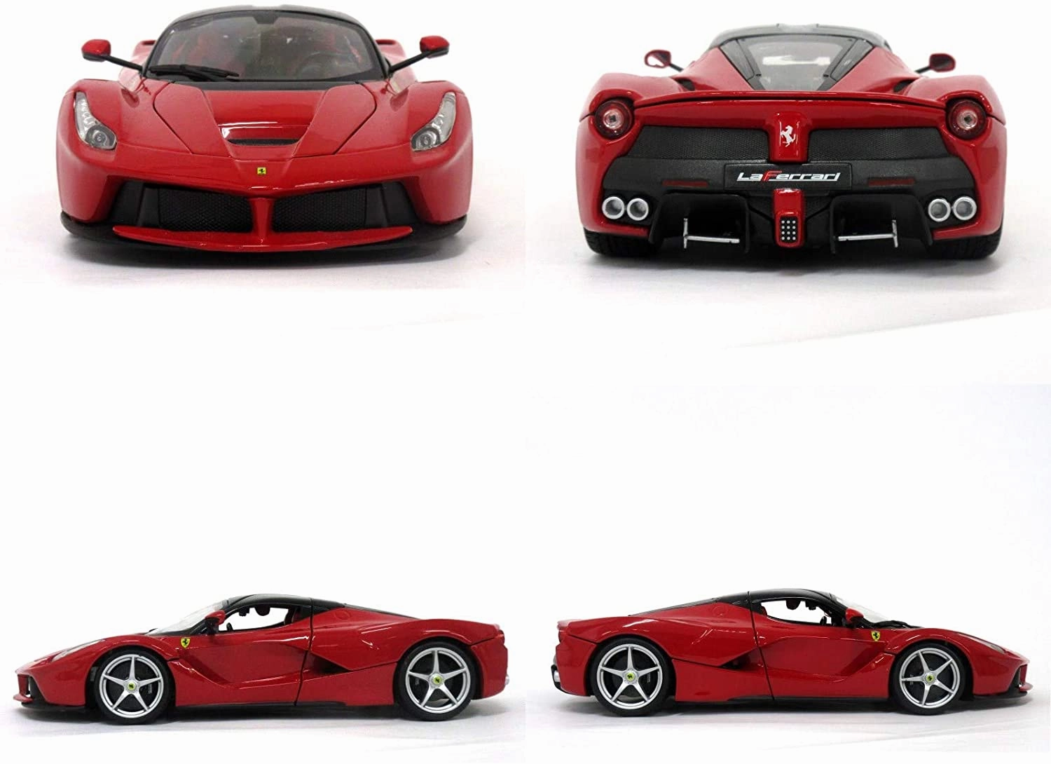 Bburago 1:24 Ferrari R & P Without Stand Laferrari Aperta - Red