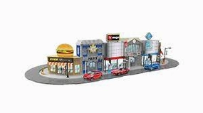 Bburago 1:43 Str. Fire City Deluxe Playset - Multicolor