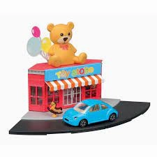 Bburago 1:43 Str. Fire City Deluxe Playset - Multicolor