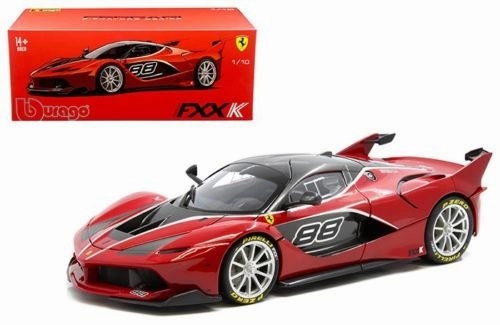 Bburago Die Cast Ferrari FXX-K 88 Signature Series Car 1:18 Scale - Red