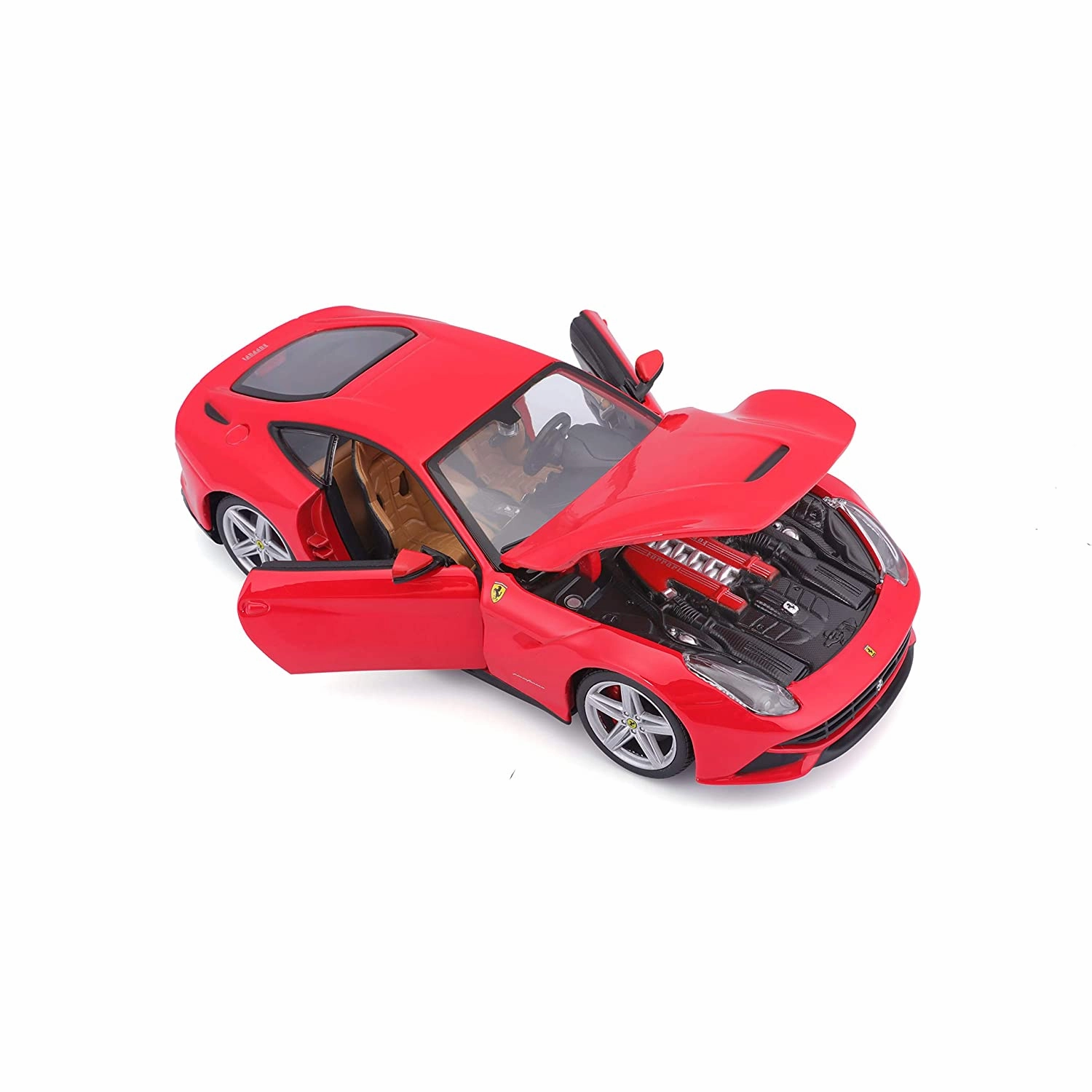 Bburago Die Cast Ferrari Race & Play F12 Berlinetta Car 1:24 Scale - Red