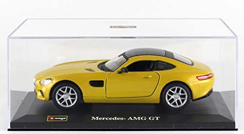 Bburago Die Cast Mercedes AMG GT  Car 1:32 Scale - Yellow