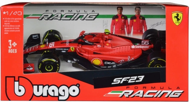 Bburago F1 Scuderia Ferrari SF23 Carlos Sainz 55