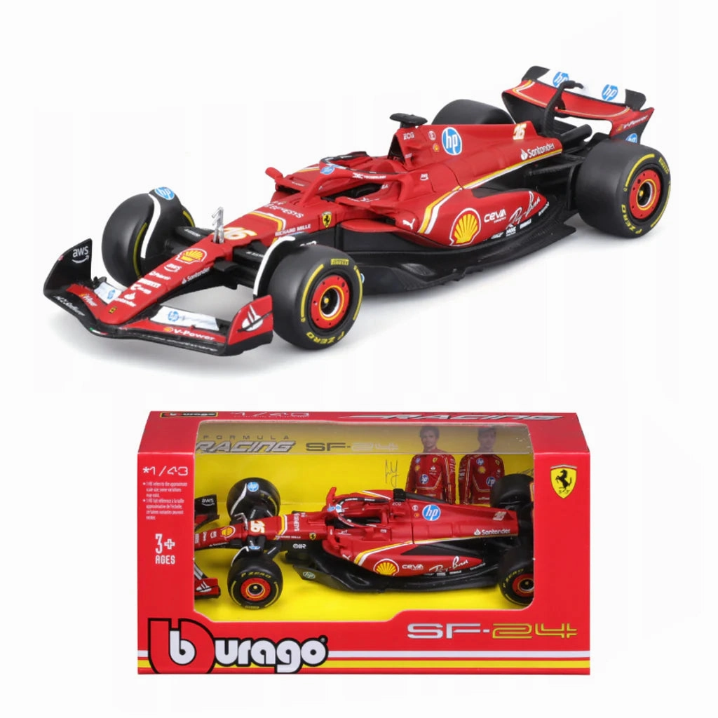Bburago F1 Scuderia Ferrari SF24 Charles Leclerc 16