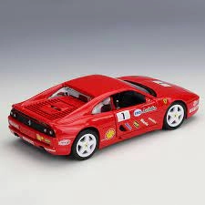 Bburago Ferrari F355 Challenge  Diecast Model Car - Red