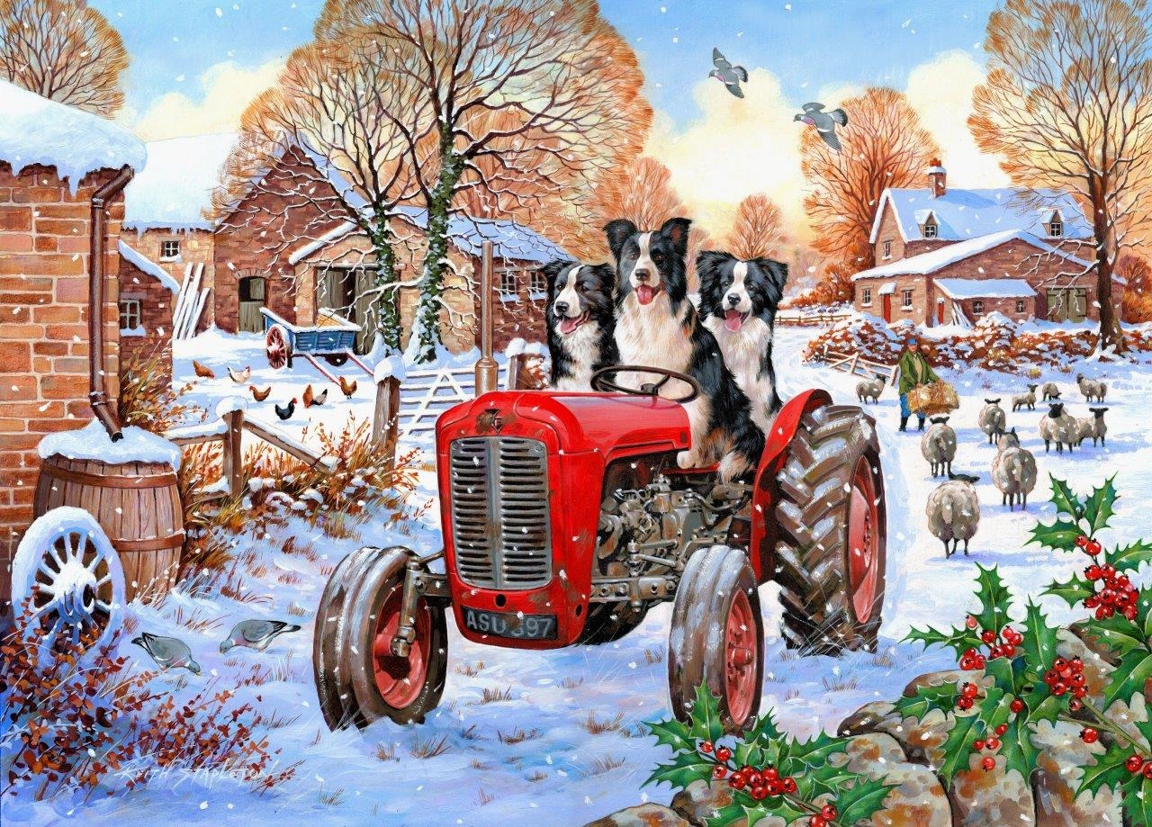 Beau, Belle & Bramble - 1000 Piece Jigsaw Puzzle