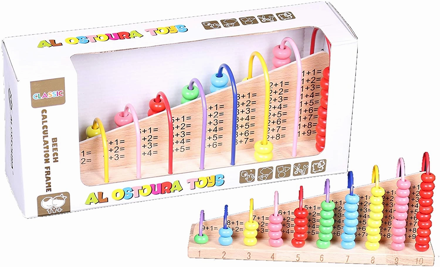 Beech Calculation Wooden Frame
