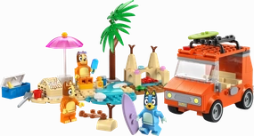 Bluey's Beach & Family Car Trip Lego 11202