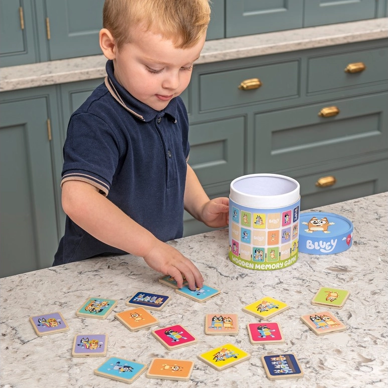 Bluey Wooden Memory Game