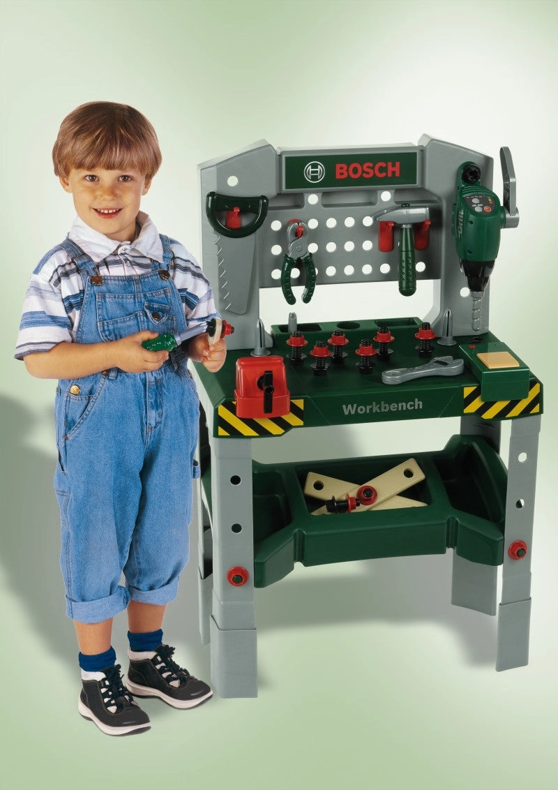Bosch Workbench with Sound and Adjustable Height