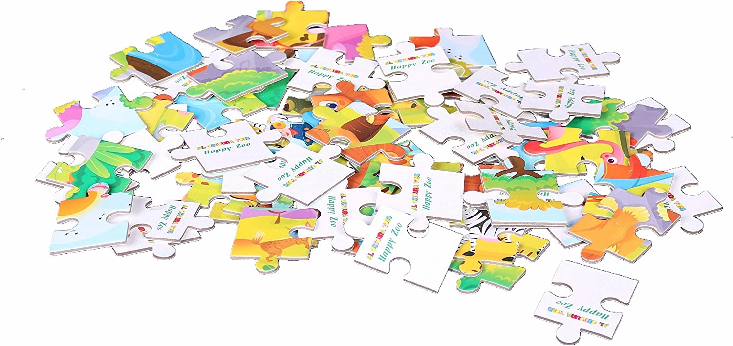 Box of Puzzle Happy Zoo