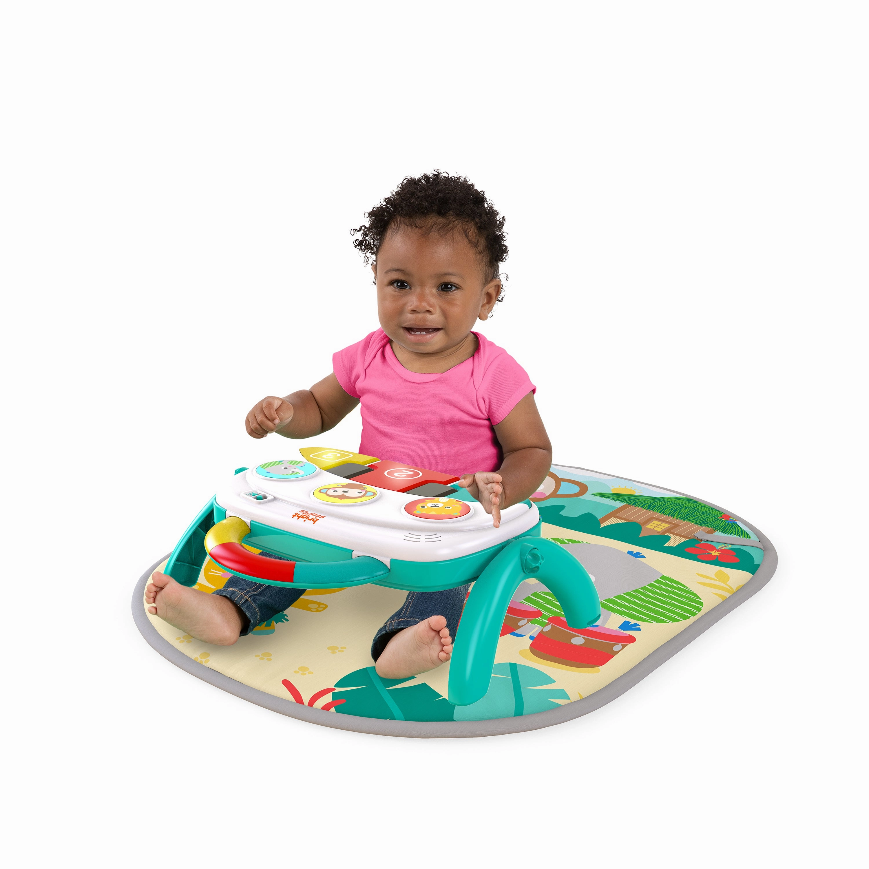 Bright Starts 4-in-1 Groovin Kicks Piano & Drum Kick Gym