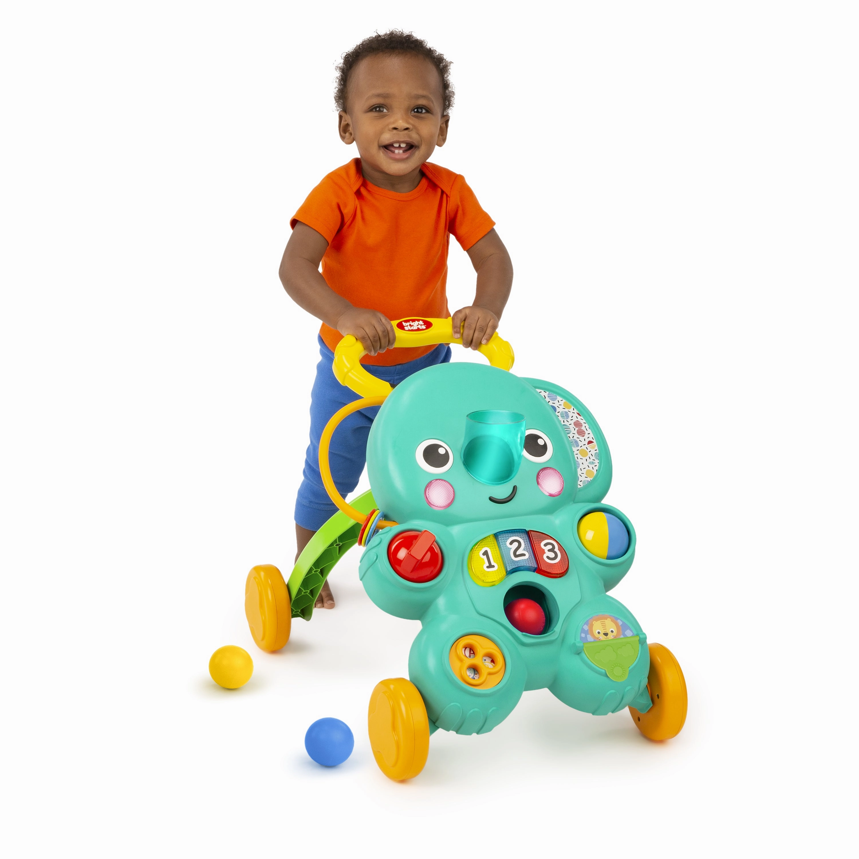 Bright Starts Stroll 'N Roll 2-In-1 Ball Play Walker