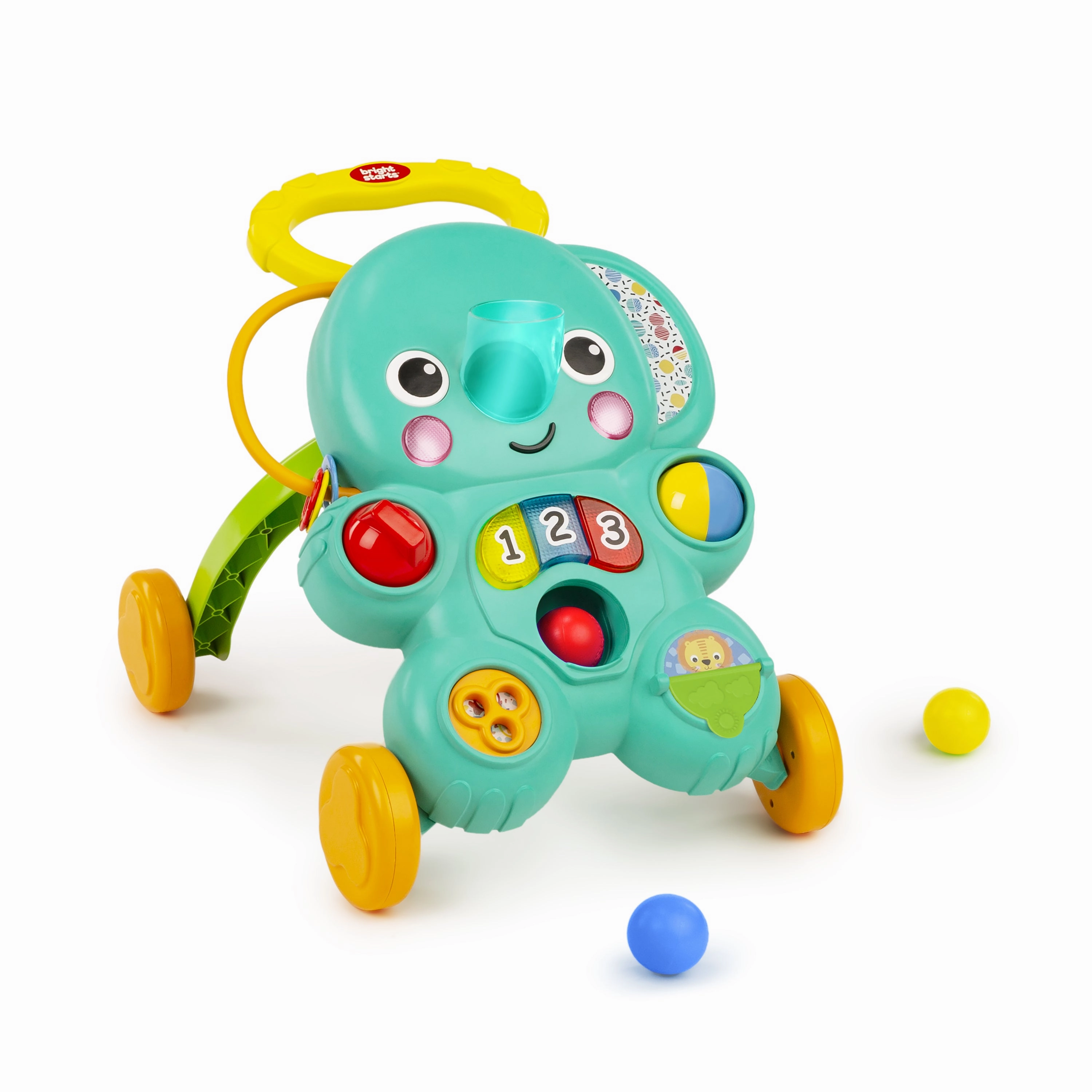 Bright Starts Stroll 'N Roll 2-In-1 Ball Play Walker
