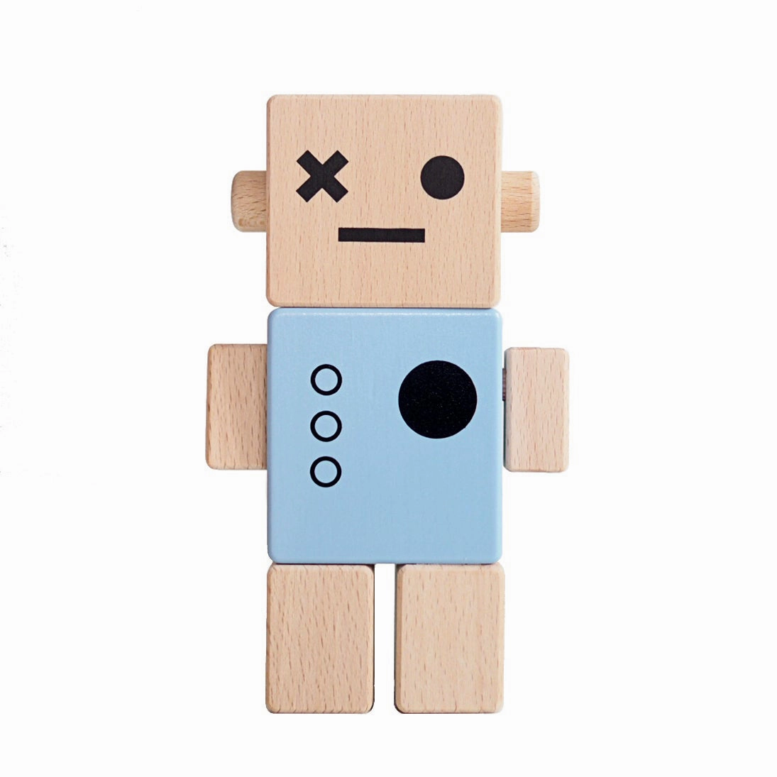 Briki Vroom Vroom Baby Robot / Bleu / Blue