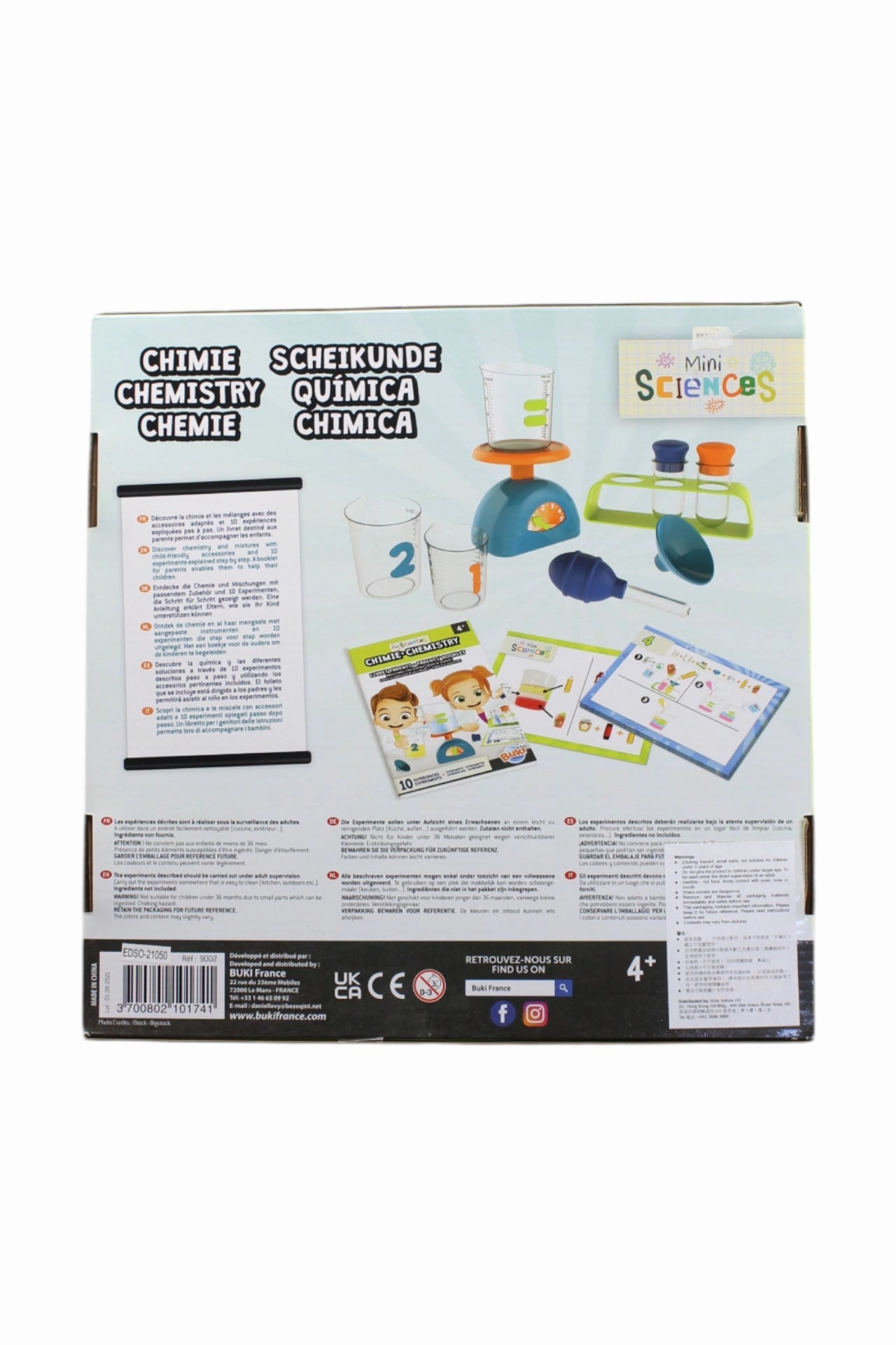 Buki Chemistry Set O/S