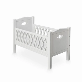 Cam Cam Copenhagen Doll's Bed Harlequin White