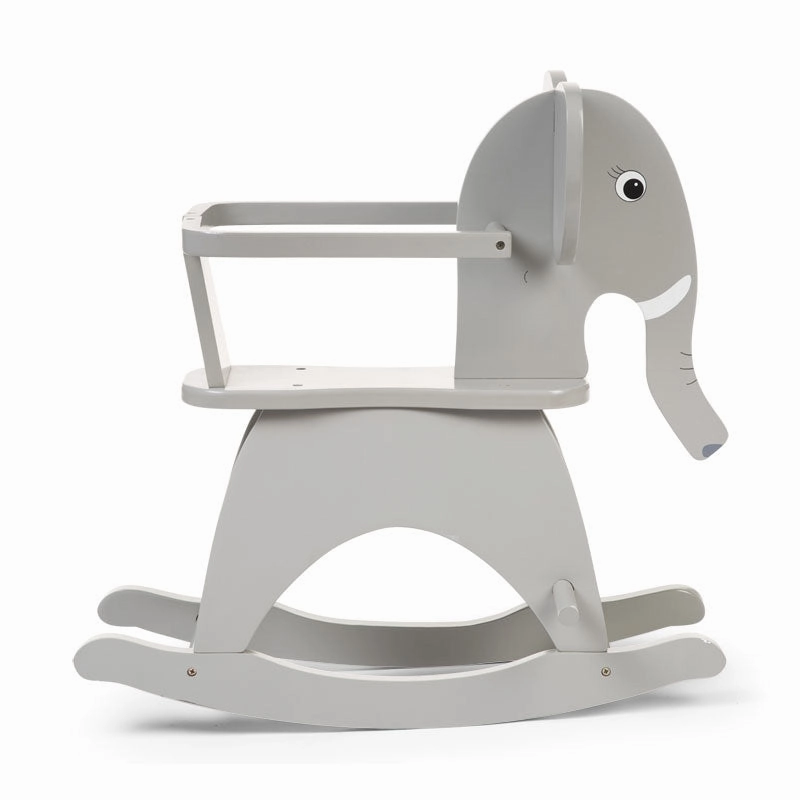 Childhome Rocking Elephant Grey   Brace