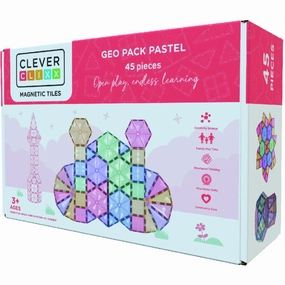 Cleverclixx Pastel Geo Pack Pastel 45 pieces