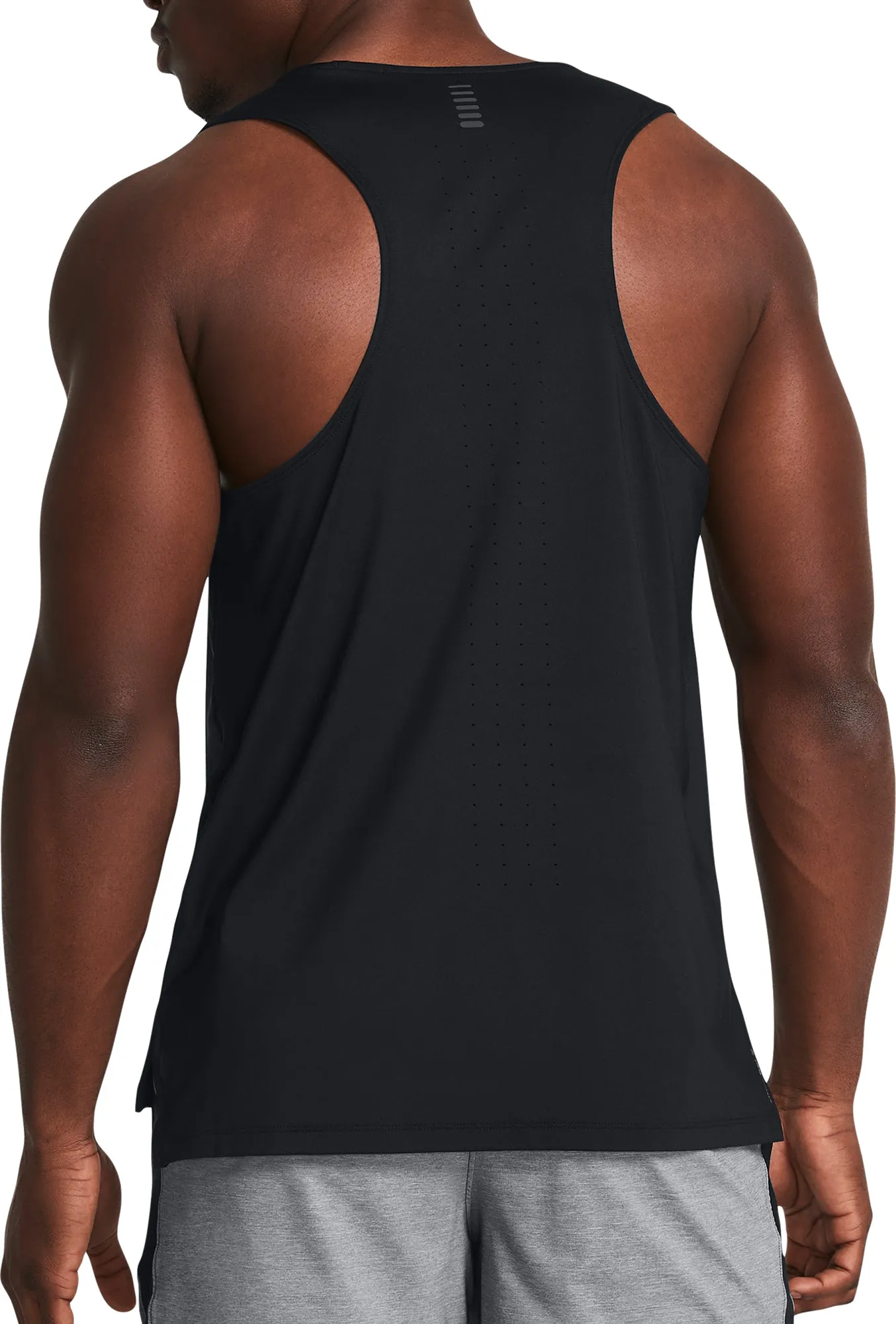 Clothing Under Armour  Men Under Amour Launch Elite Mens Running Vest - Black