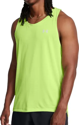 Clothing Under Armour  Men Under Armour Launch Mens Running Vest - Green