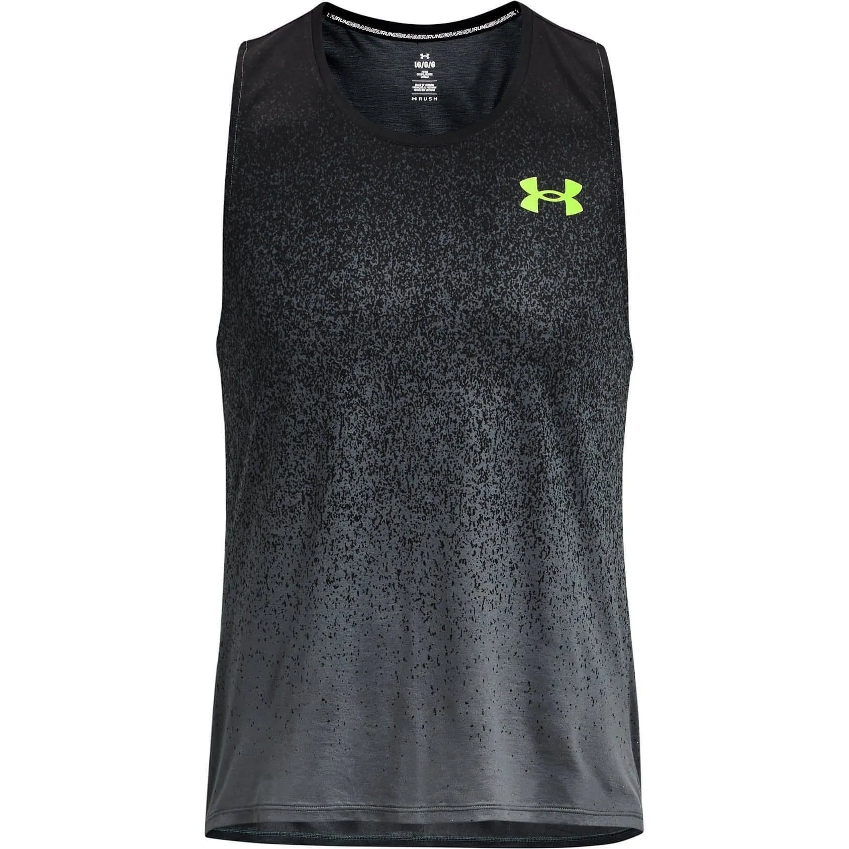 Clothing Under Armour  Men Under Armour Rush Cicada Mens Running Vest - Black