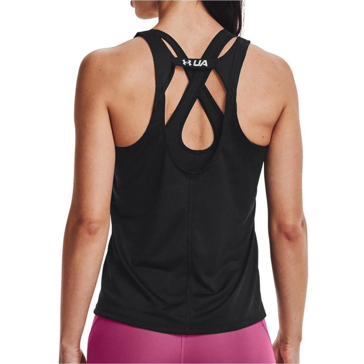 Clothing Under Armour  Women Under Armour Fly By Womens Running Vest Tank Top - Black