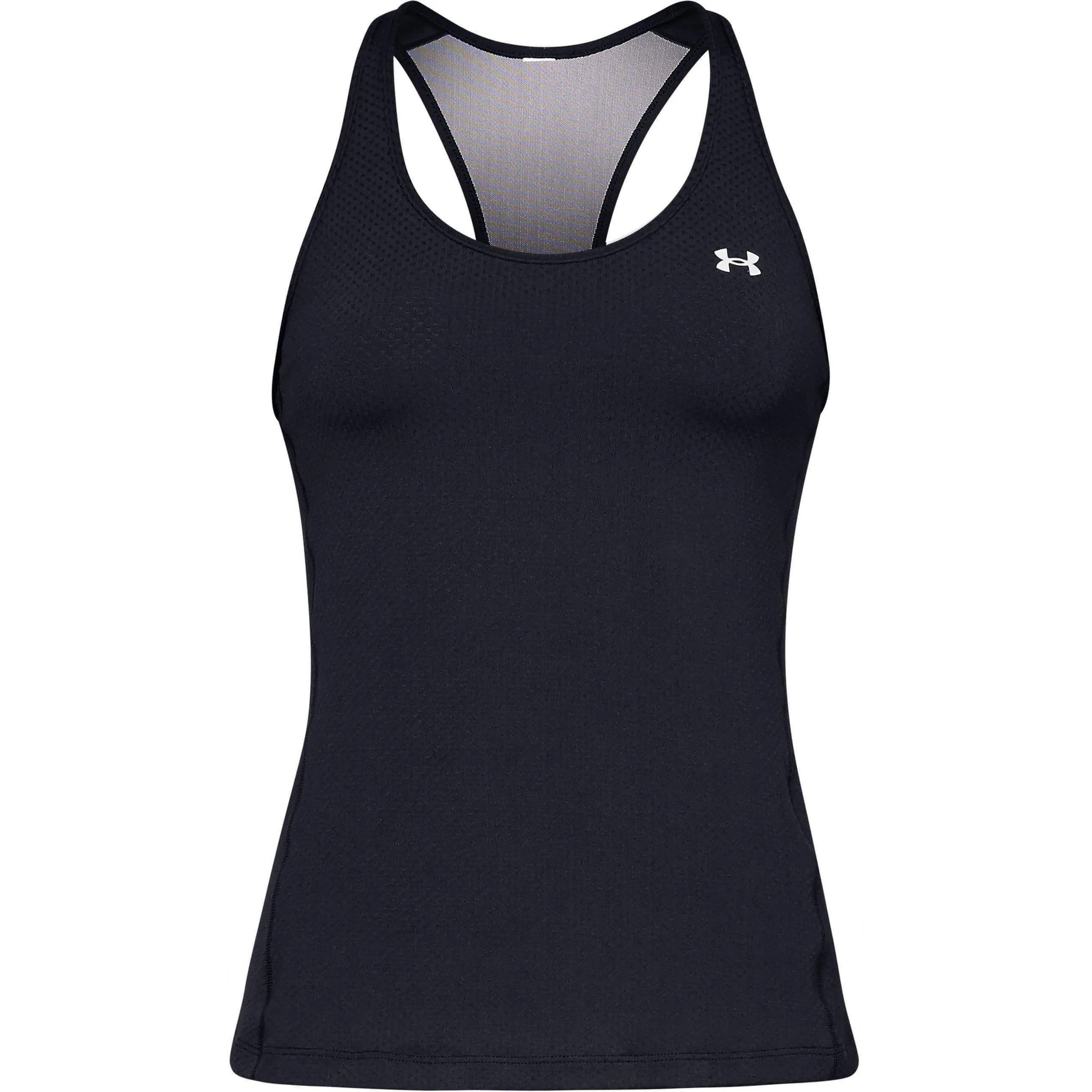 Clothing Under Armour  Women Under Armour HeatGear Racer Womens Training Vest Tank Top - Black