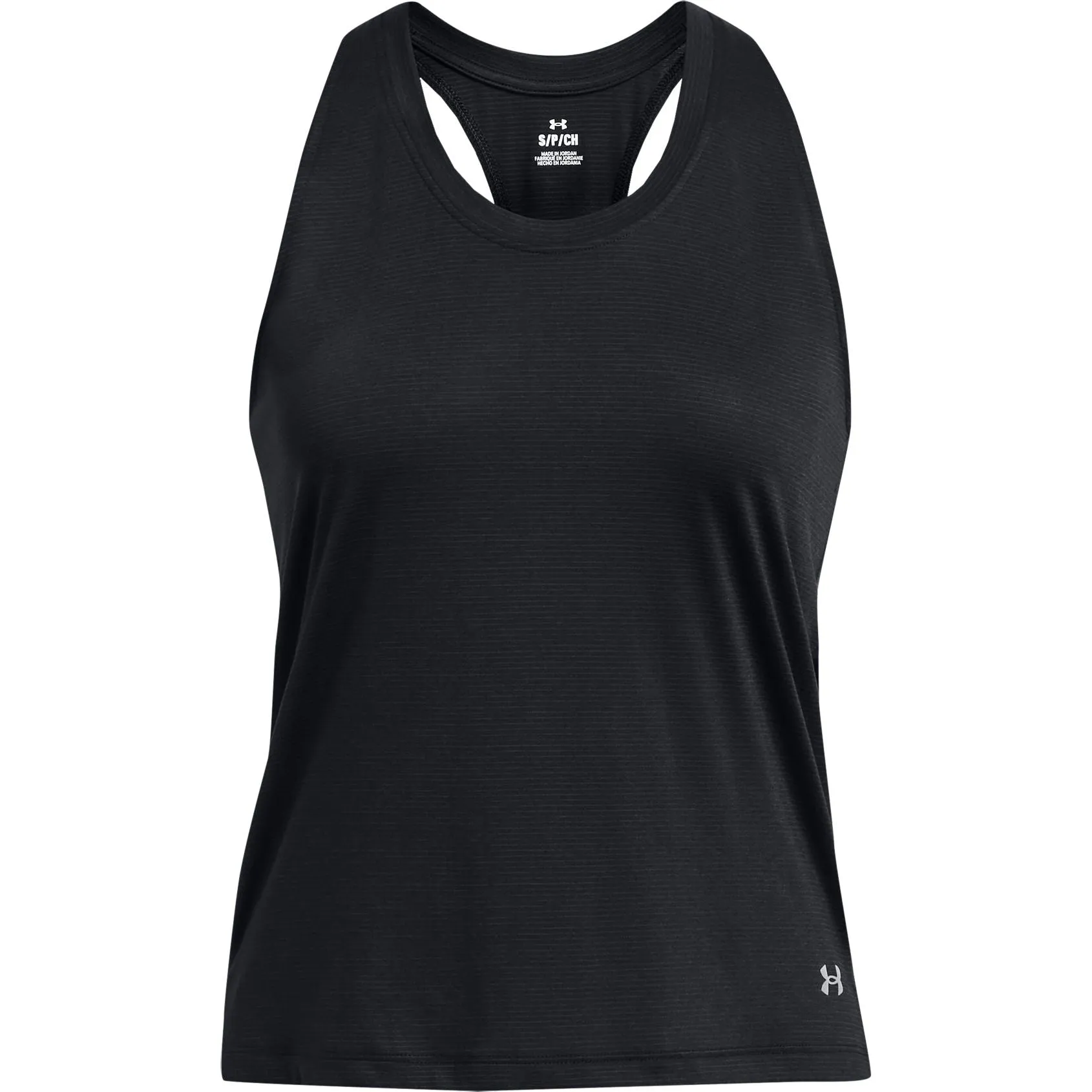 Clothing Under Armour  Women Under Armour Launch Womens Running Vest Tank Top - Black