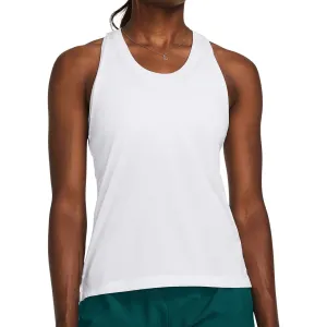 Clothing Under Armour  Women Under Armour Launch Womens Running Vest Tank Top - White