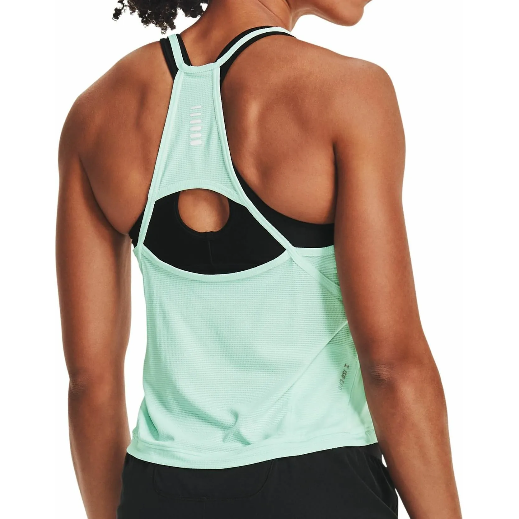 Clothing Under Armour  Women Under Armour Qualifier Iso-Chill Womens Running Vest Tank Top - Blue