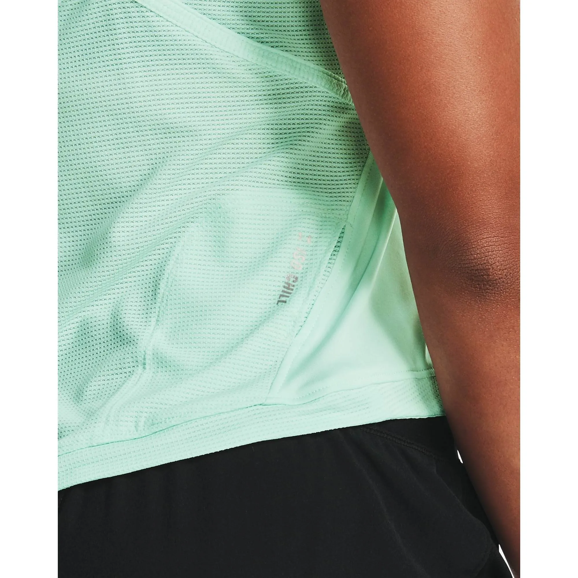 Clothing Under Armour  Women Under Armour Qualifier Iso-Chill Womens Running Vest Tank Top - Blue