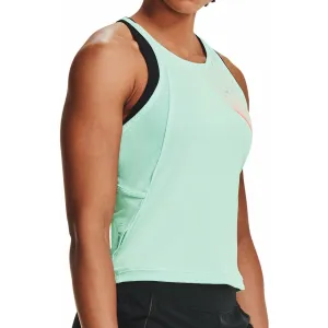 Clothing Under Armour  Women Under Armour Qualifier Iso-Chill Womens Running Vest Tank Top - Blue