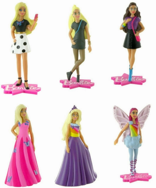 Comansi Barbie Fashion Action Figure - Black