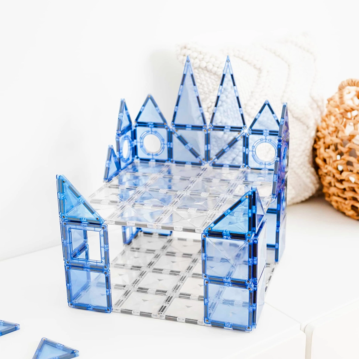 Connetix Clear Base Plate Pack (2 pc)