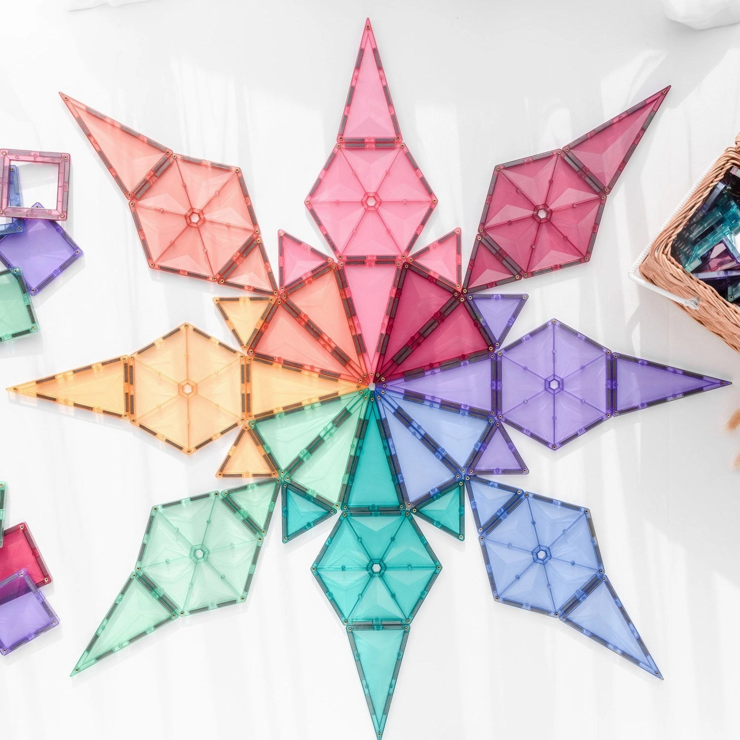 Connetix Pastel Geometry Pack 40 Pieces