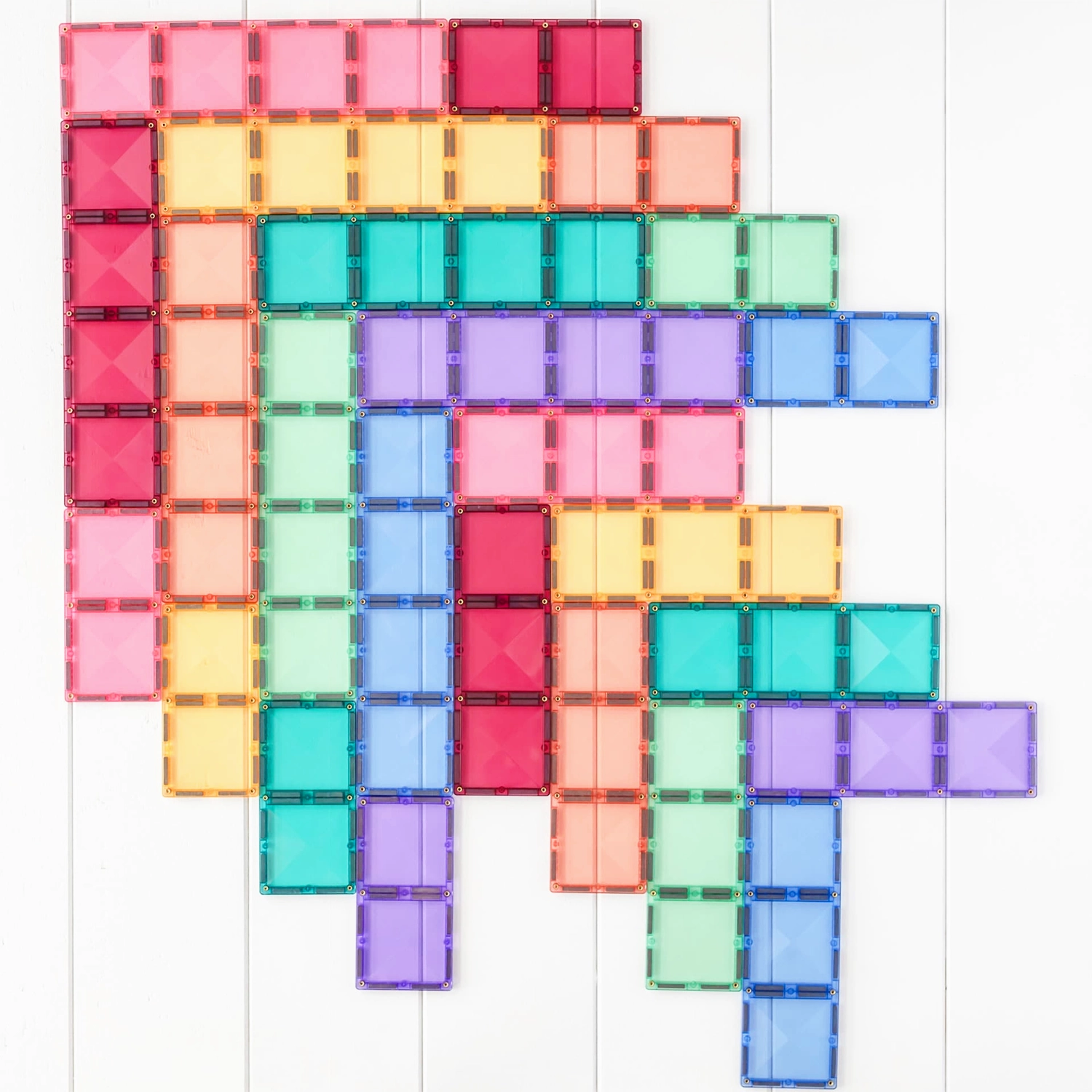 Connetix Pastel Rectangle Pack (24 pc)
