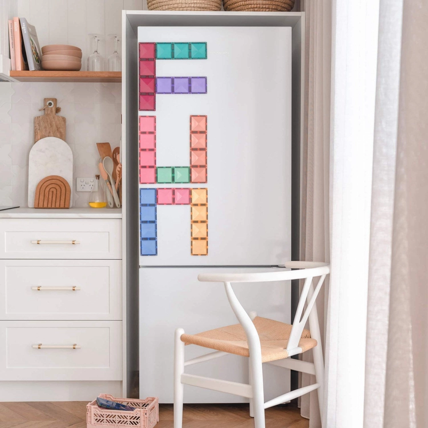 Connetix Pastel Rectangle Pack 24 Pieces