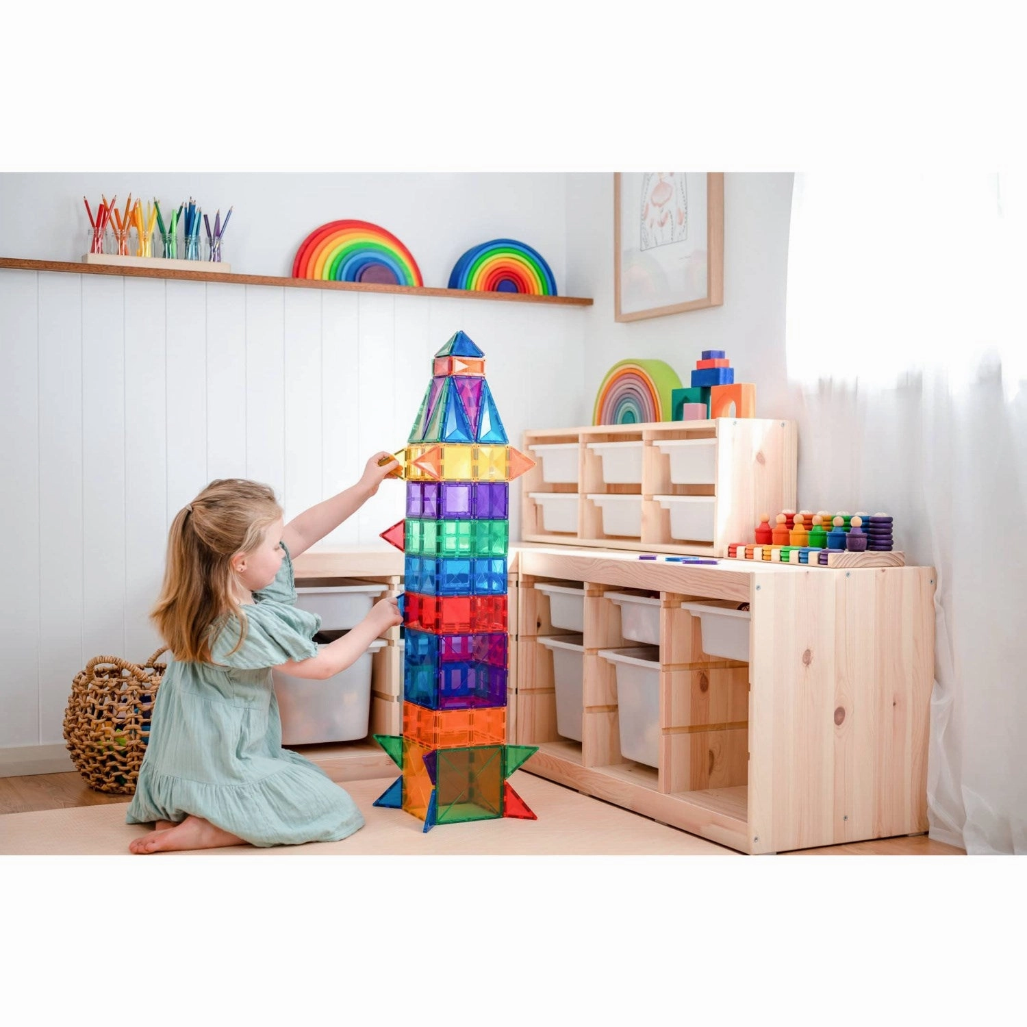 Connetix Rainbow Creative Pack 102 Pieces