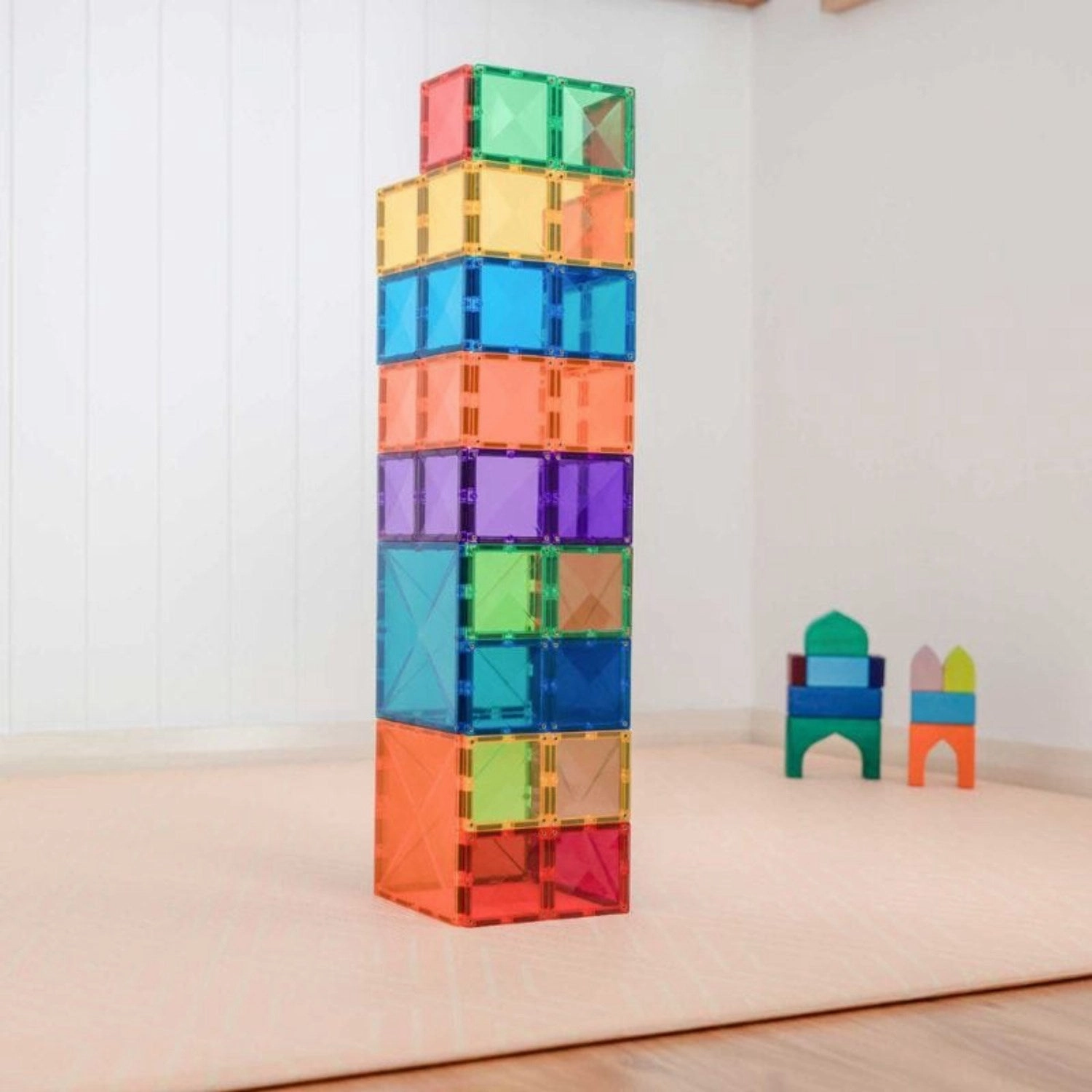 Connetix Rainbow Square Pack 42 Pieces
