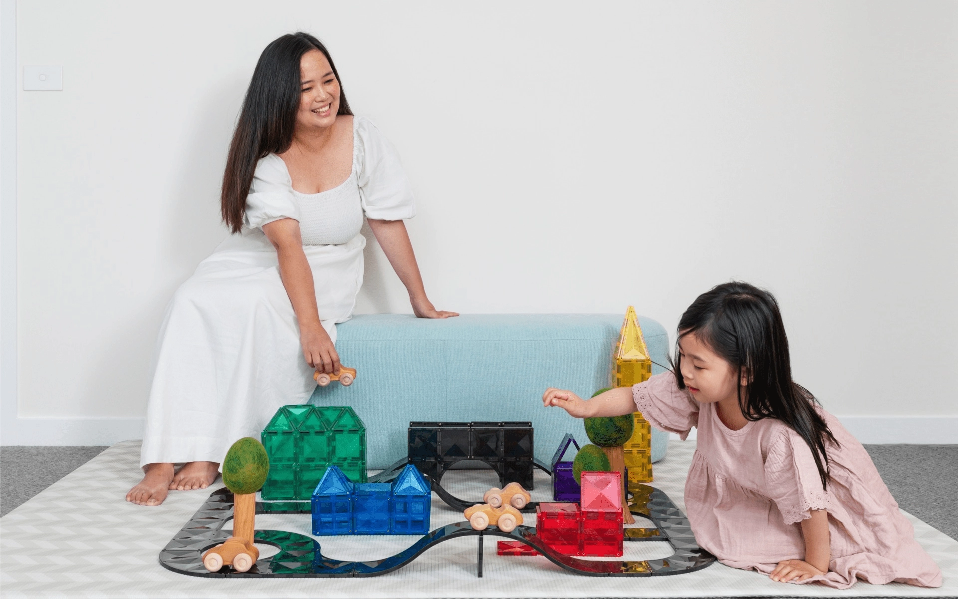 Connetix Tiles Creative Roads Pack 48 Piece