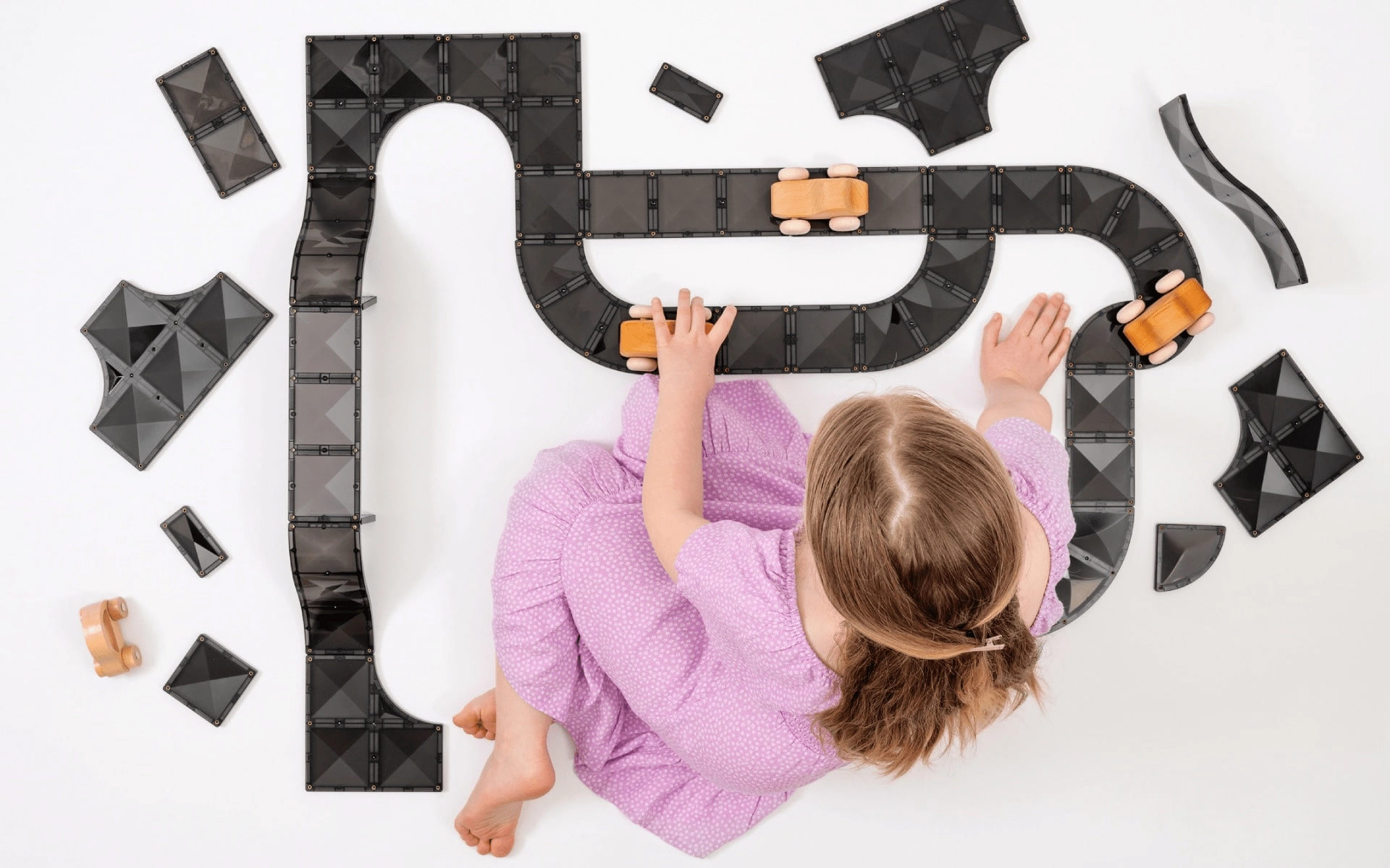 Connetix Tiles Creative Roads Pack 48 Piece