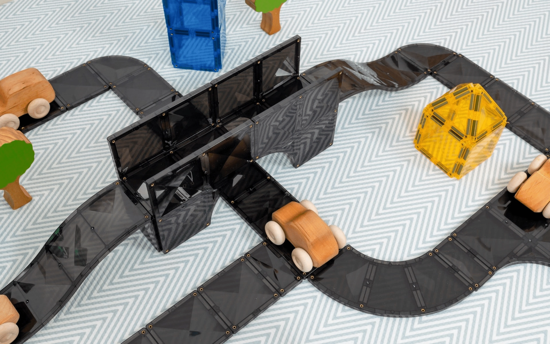Connetix Tiles Creative Roads Pack 48 Piece