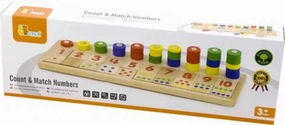 Count & Match Numbers Wooden Viga